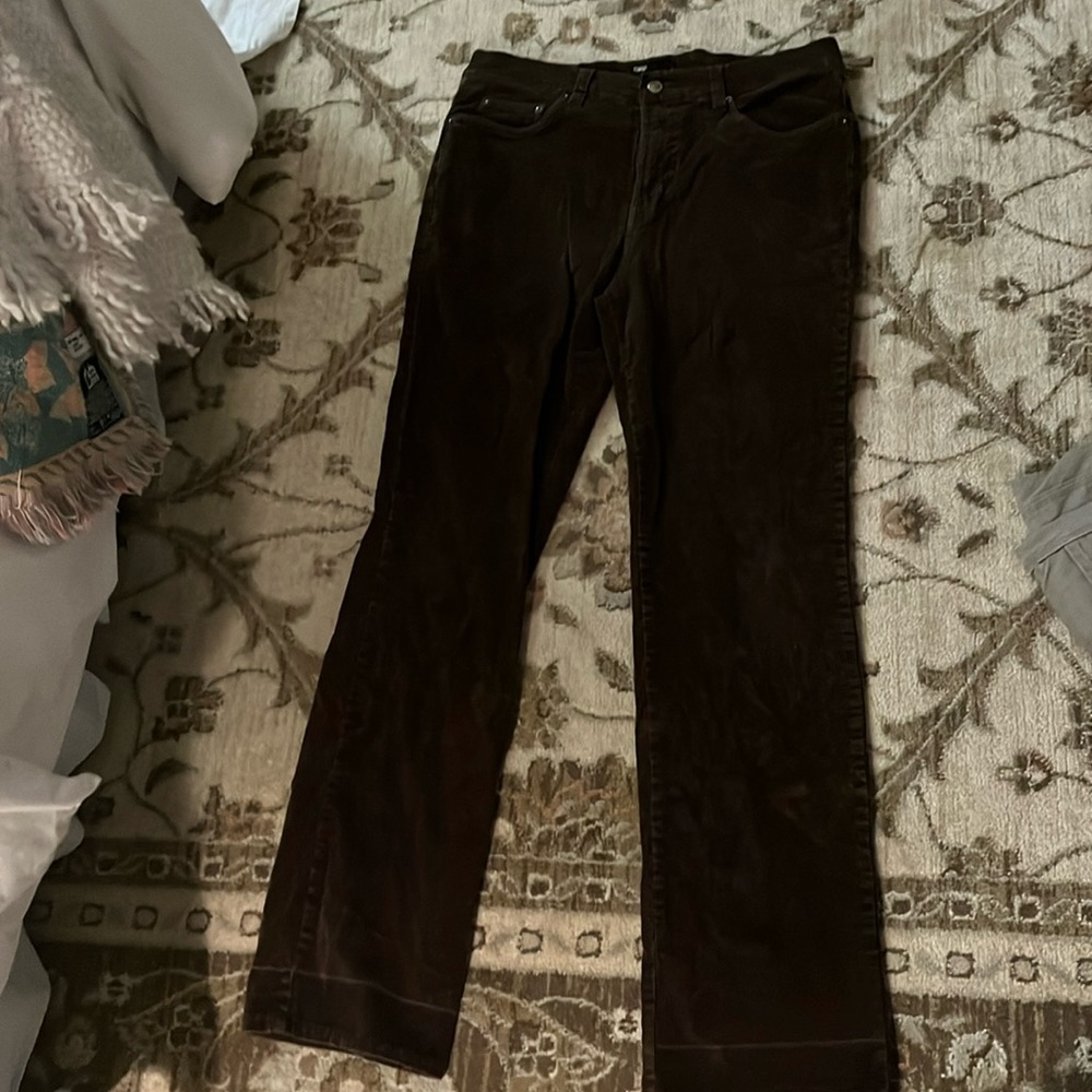Men’s brown corduroy pants